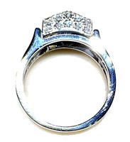 Ring Sommer Woman Geometrie in White Gold Diamante 0.45 Ct CASETTA DIA CT 0.45 H/VS - CASETTA DIA CT 0.45 H/VS